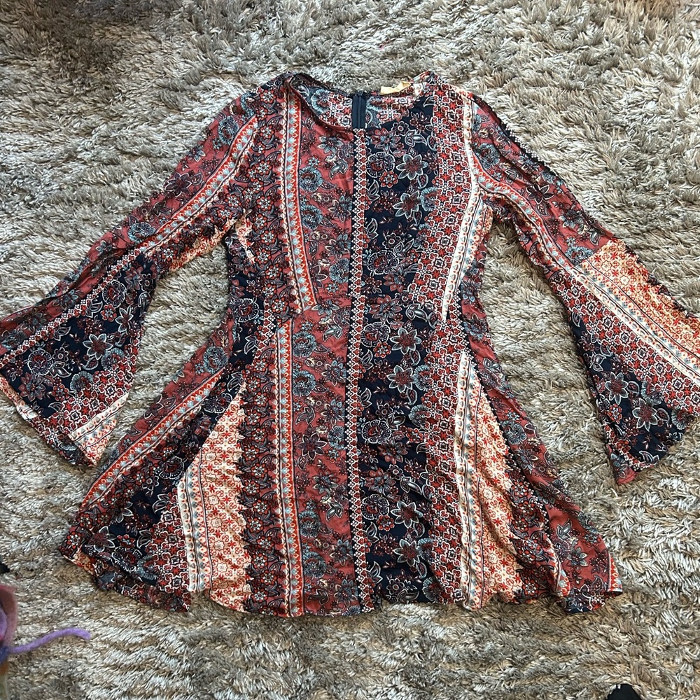 Altard state 70s style boho dress